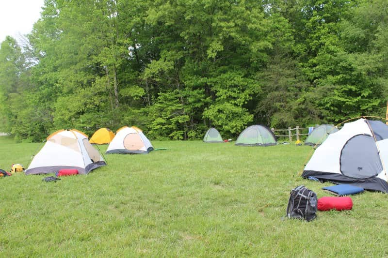 Field Tent Camping