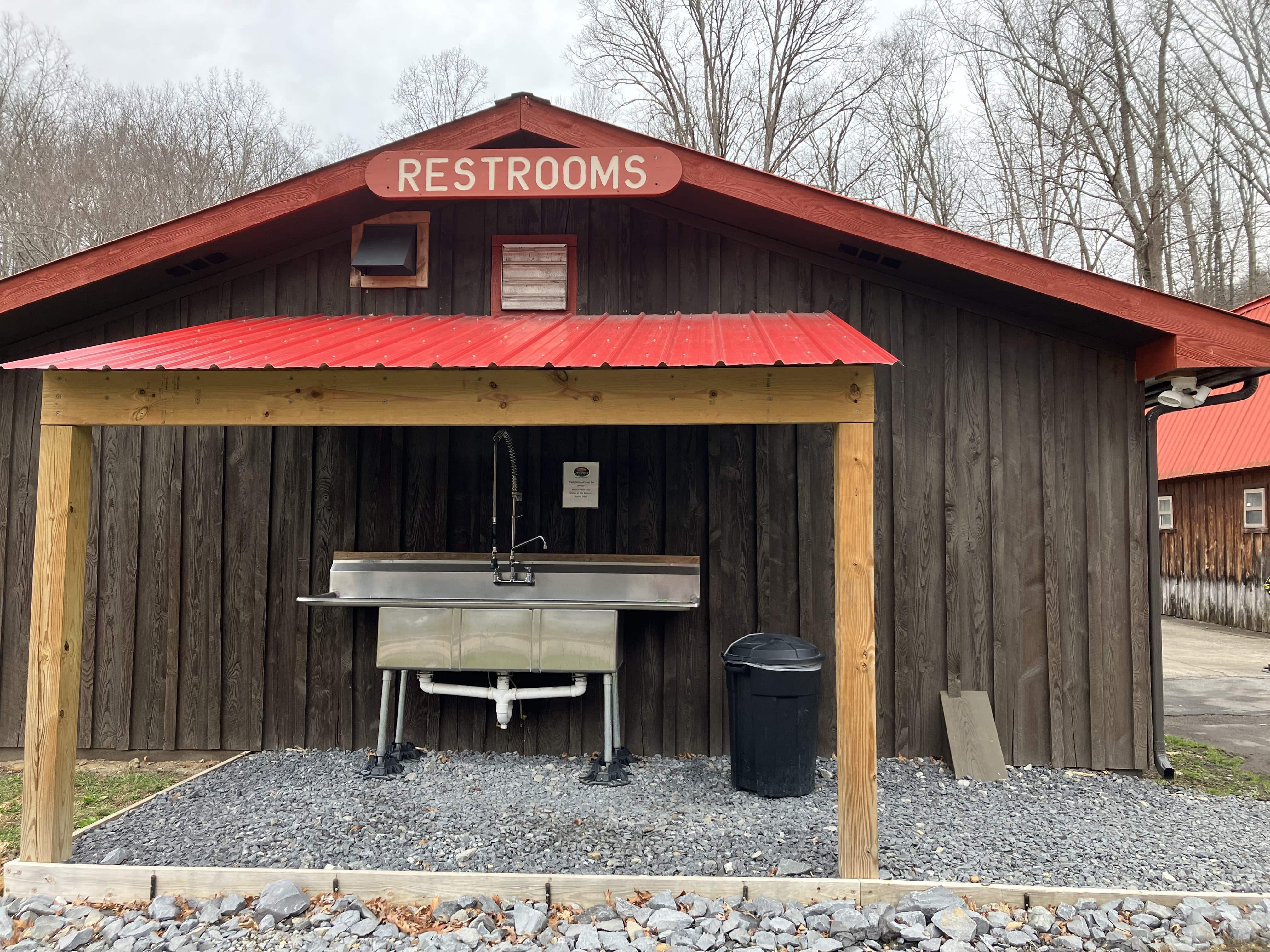 Legacy gallery image: Dish Washing Station