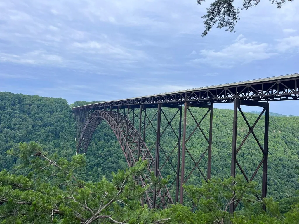 Legacy gallery image: New River Gorge Bridge Side View
