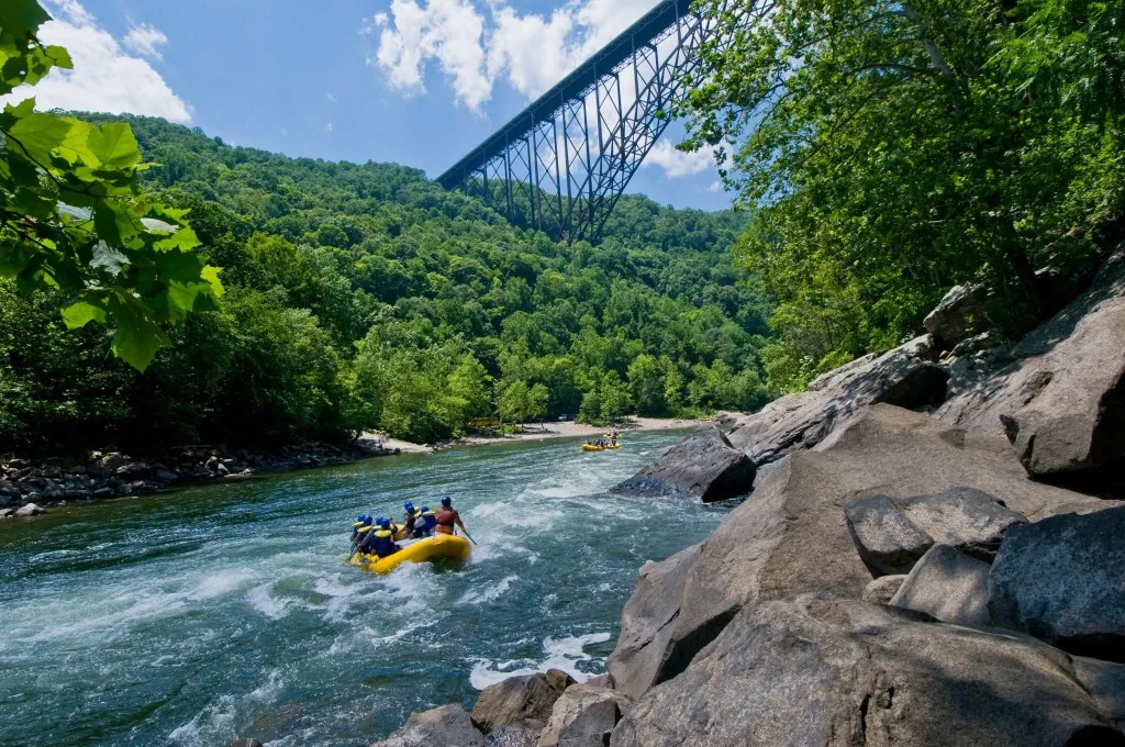 Legacy gallery image: White Water Rafting New River Gorge