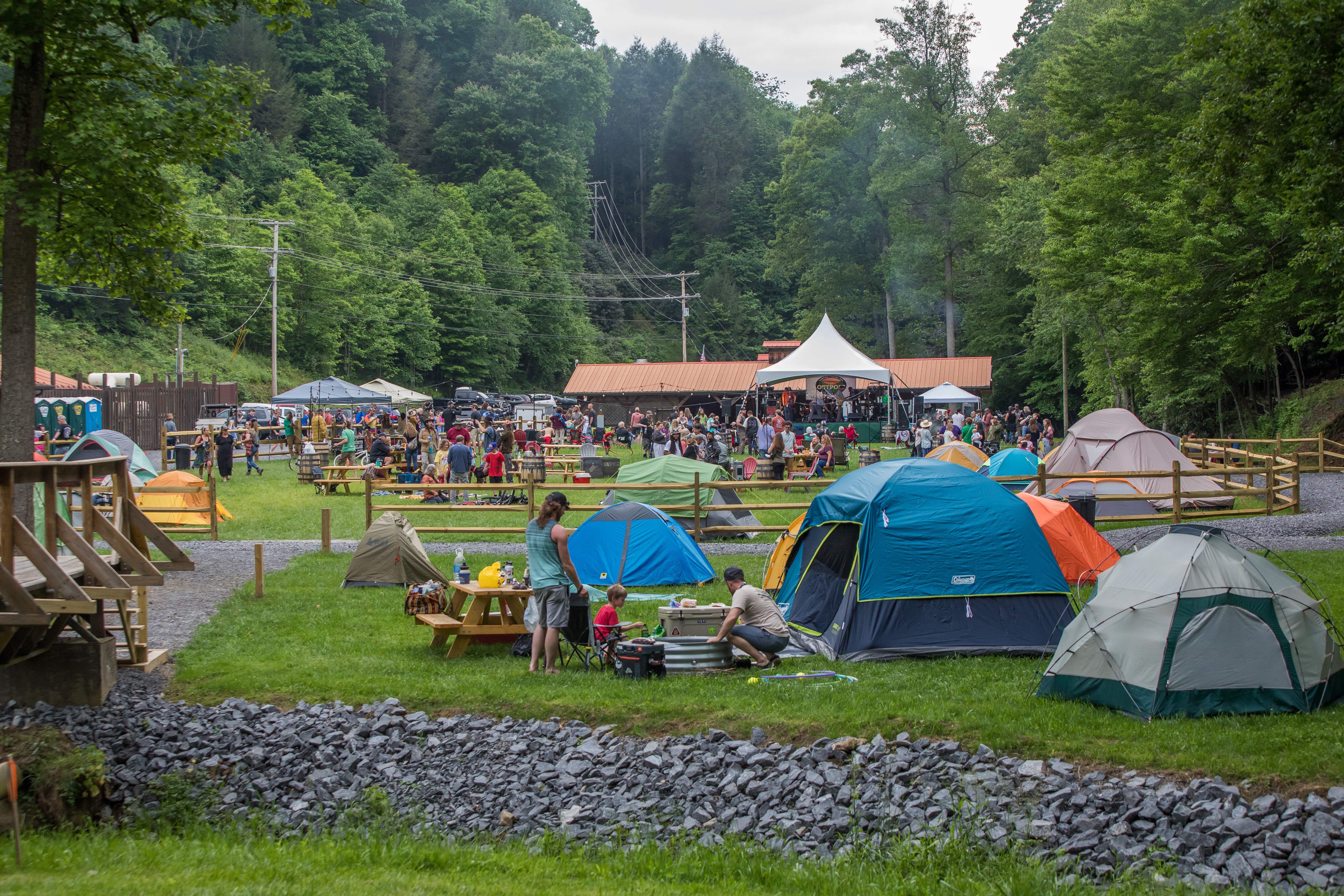 Legacy gallery image: Field Tent Camping